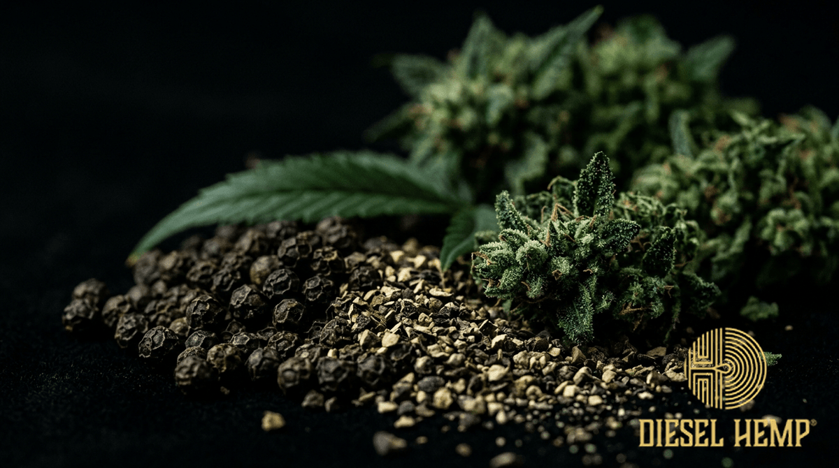 Caryophyllene Terpene — black peppercorns and cannabis terpene profile | Diesel Hemp