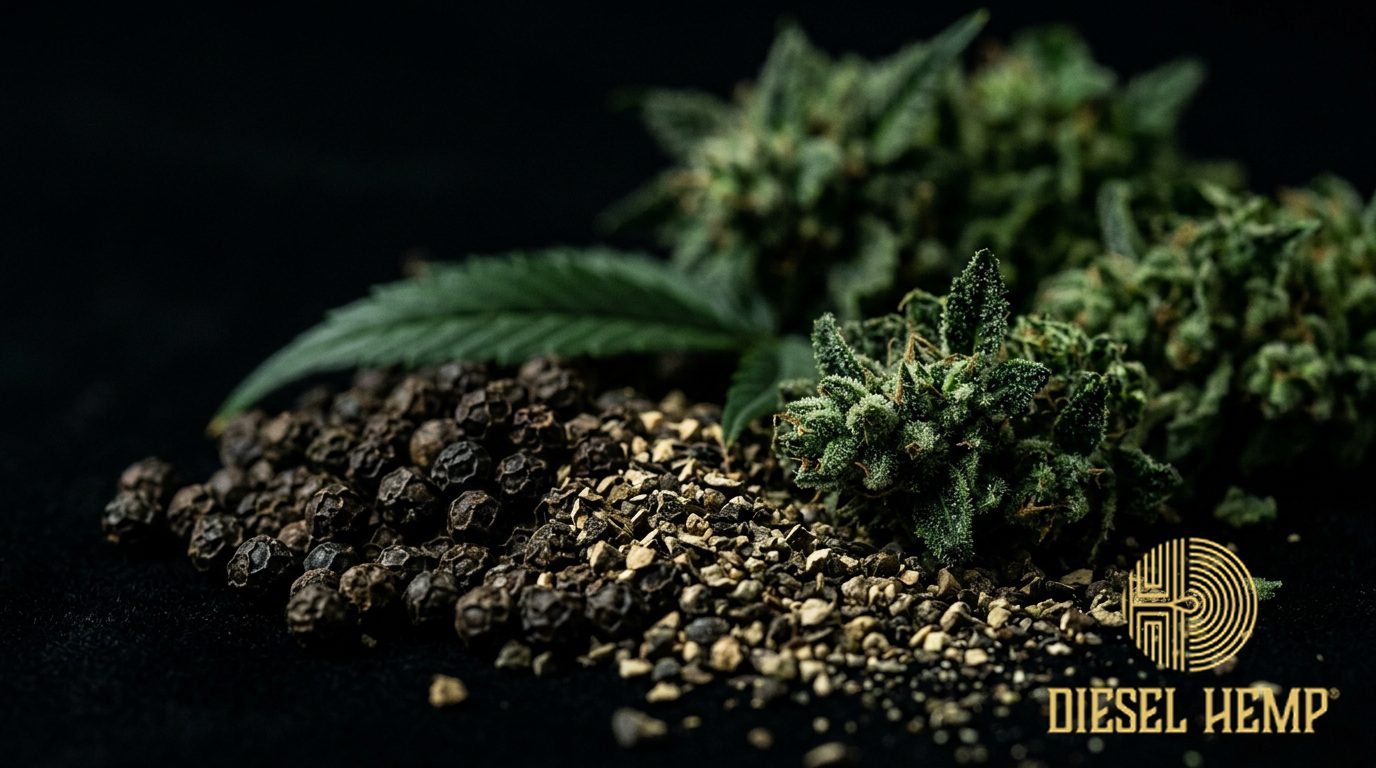 Caryophyllene Terpene — black peppercorns and cannabis terpene profile | Diesel Hemp