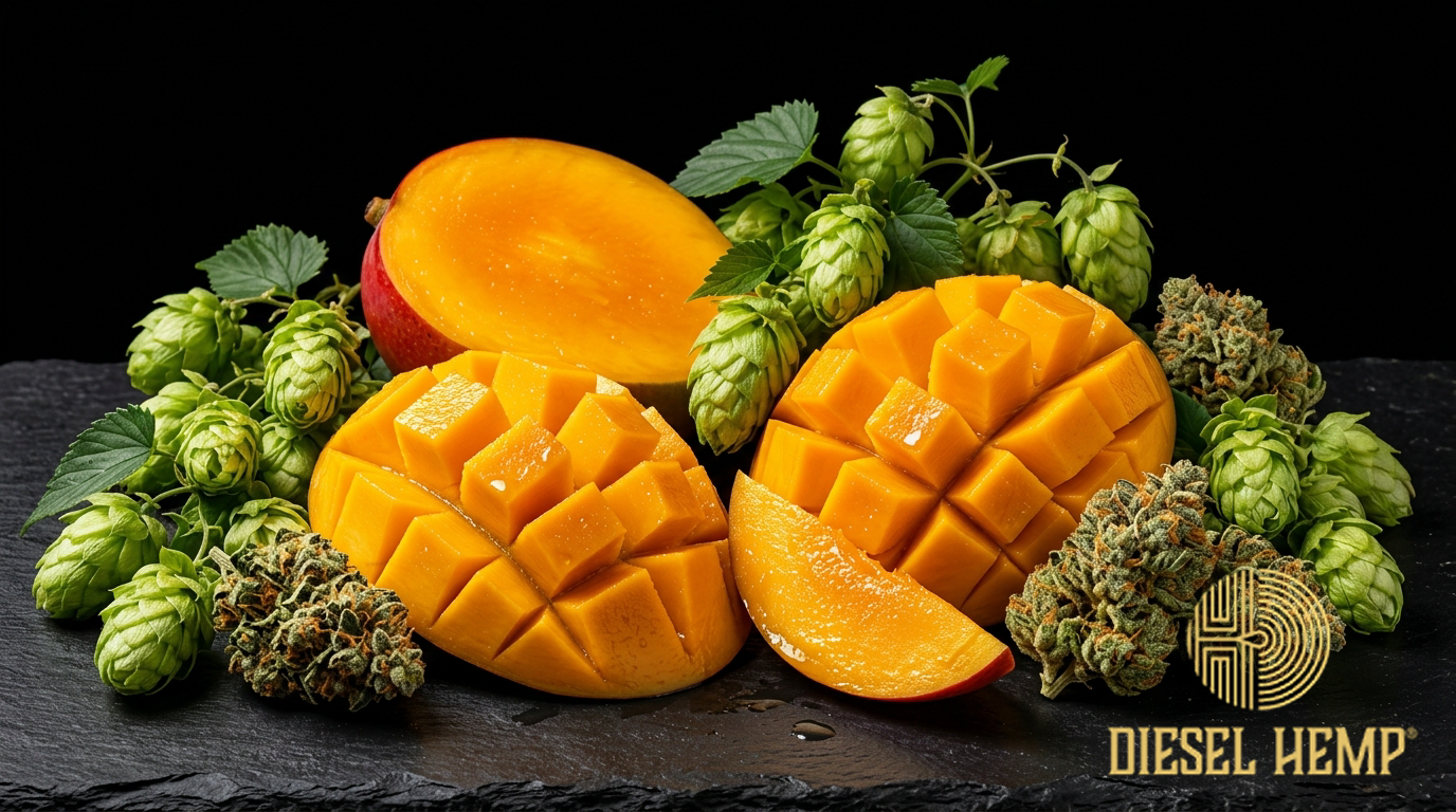 Myrcene Terpene — mango and hops cannabis terpene profile | Diesel Hemp
