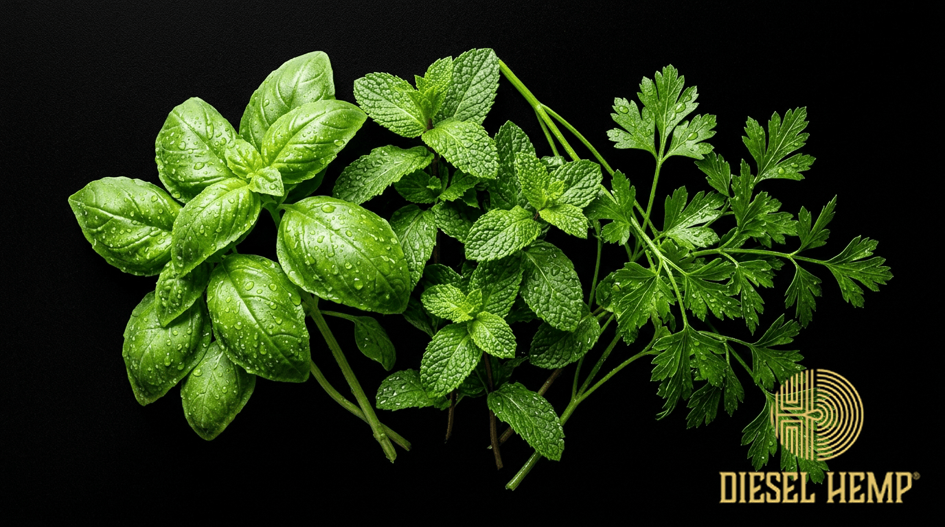 Ocimene Terpene — fresh basil and mint cannabis terpene profile | Diesel Hemp
