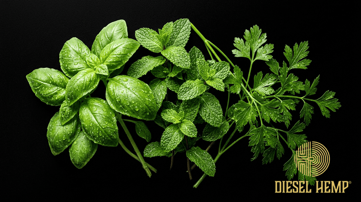 Ocimene Terpene — fresh basil and mint cannabis terpene profile | Diesel Hemp
