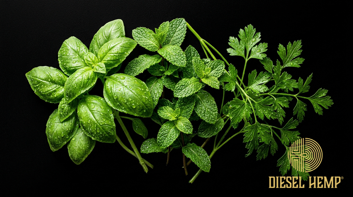 Ocimene Terpene — fresh basil and mint cannabis terpene profile | Diesel Hemp