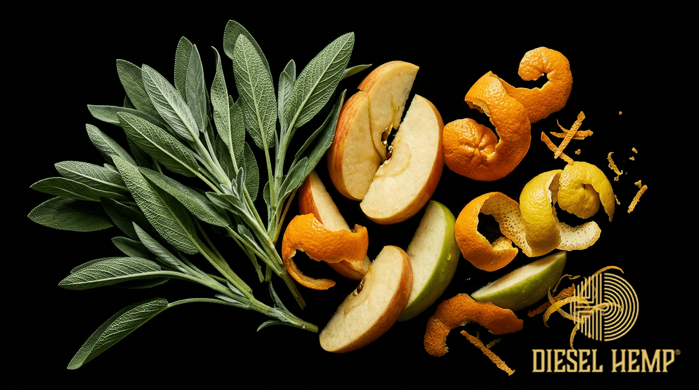Terpinolene Terpene — sage and apple cannabis terpene profile | Diesel Hemp