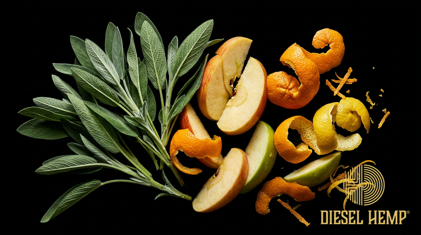 Terpinolene Terpene — sage and apple cannabis terpene profile | Diesel Hemp