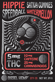 Delta 9 THC Gummies - Hippe Speedball Sativa Gummies