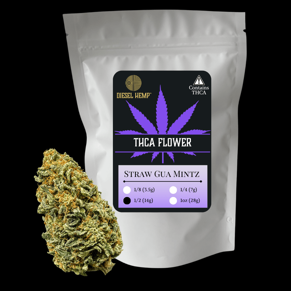 THCA Flower - Straw Gua Mintz