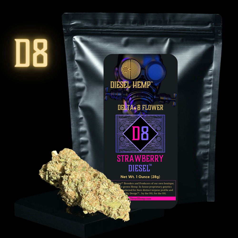Delta 8 Flower - Strawberry Diesel