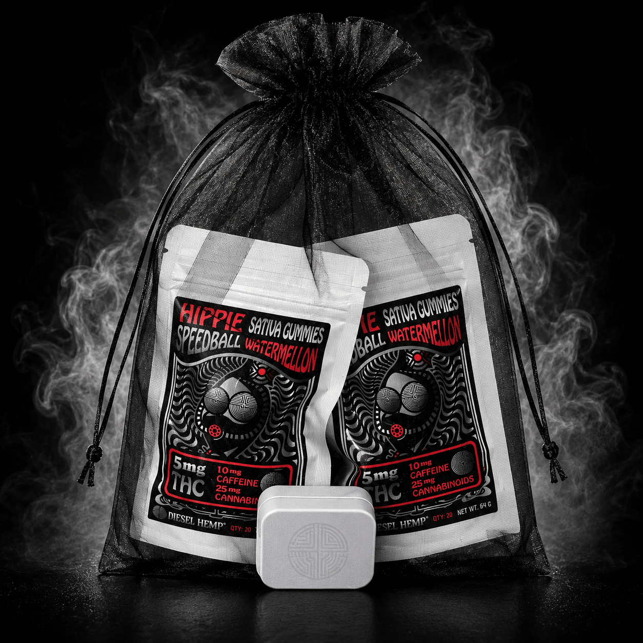 Delta 9 THC Gummies - Hippe Speedball Sativa Gummies