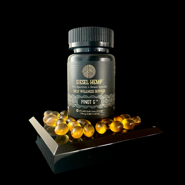 CBD Soft Gels - Full-spectrum CBD Soft Gels (25mg)